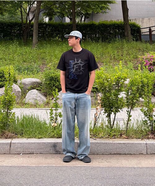 FREEMARIO（フリーマリオ）の「FRMR ペインテッドTシャツ [ブラック]（Tシャツ/カットソー・レディース・ブラック・SMALL/MEDIUM）」の9枚目の写真