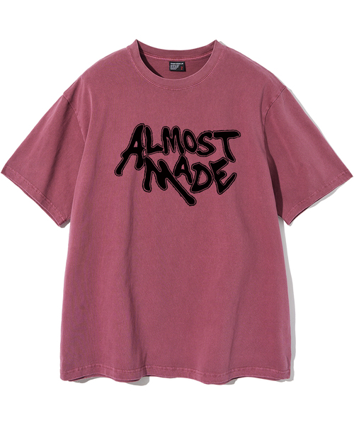 ELIMENO(エリメノ)の「ELメイドピグメント半袖Tシャツ4カラー(Tシャツ/カットソー・メンズ・グレー/ネイビー/チャコール/バーガンディー・1/2/3/4)」の4枚目の写真