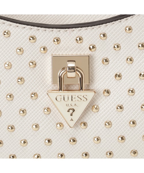 Guess(ゲス)の「PATSIE Shoulder Bag ショルダーバッグ(ショルダーバッグ・レディース・オフホワイト・ONE SIZE)」の7枚目の写真