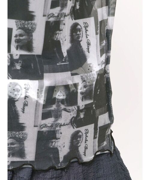 merry jenny(メリージェニー)の「『WICKED』 Sheer Tops(Tシャツ/カットソー・レディース・ブラック/ラベンダー・FREE)」の8枚目の写真