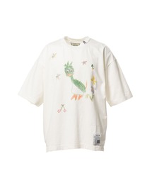【MIHARAYASUHIRO/ミハラヤスヒロ】Leon Doodle Printed T-shirt / LEON KIDS DOODLE TEE