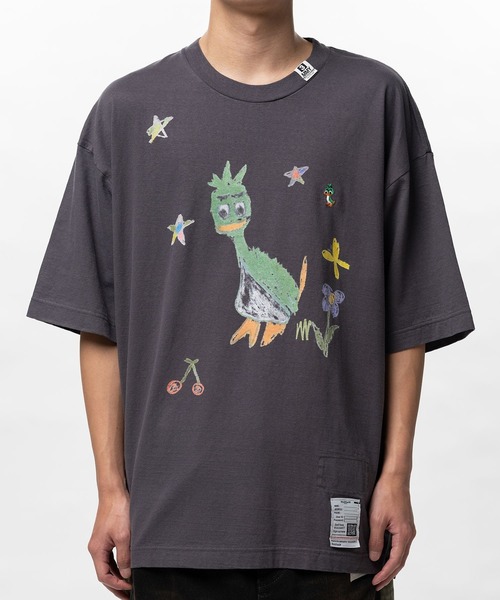 Maison MIHARA YASUHIRO(メゾンミハラヤスヒロ)の「【MIHARAYASUHIRO/ミハラヤスヒロ】Leon Doodle Printed T-shirt / LEON KIDS DOODLE TEE(Tシャツ/カットソー・メンズ・ホワイト/ブラック・48/46/44)」の13枚目の写真