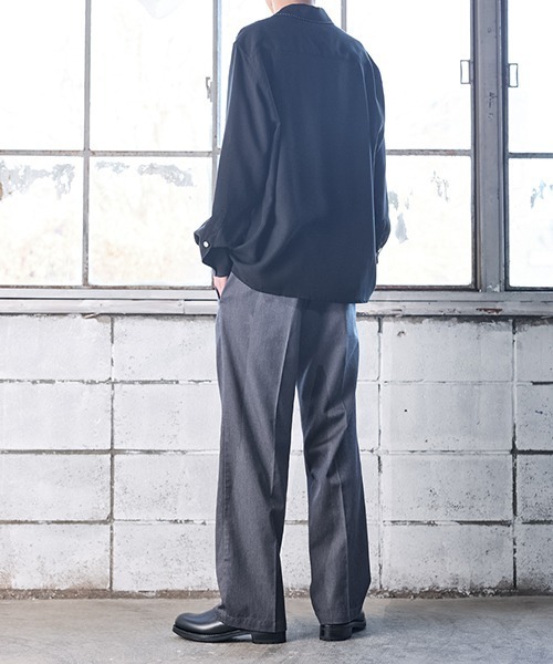 Dickies（ディッキーズ）の「Dickies / ディッキーズ：別注 MIDDLE RISE T/C WORK PANTS：ONLYARK-3-2603[AST]（その他パンツ・メンズ・ブラック/チャコールグレー・L/M）」の17枚目の写真