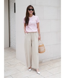 BeBeoD（べベッド）の「ソフトストレートリラックスデニムパンツ（デニムパンツ）」