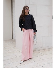 BeBeoD（べベッド）の「ソフトストレートリラックスデニムパンツ（デニムパンツ）」