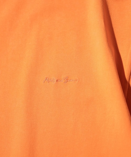 MAUI and Sons（マウイアンドサンズ）の「Maui & Sons マウイ アンド サンズ / JACQUARD RIB SS TEE（Tシャツ/カットソー・メンズ・ブラック/ターコイズブルー/オレンジ/ネイビー・MEDIUM/SMALL/LARGE）」の18枚目の写真