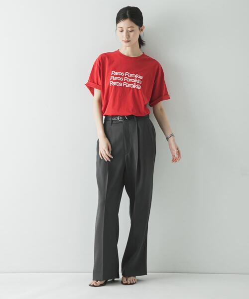 URBAN RESEARCH(アーバンリサーチ)の「ダブルクロスキュプラストレートパンツ(その他パンツ・レディース・チャコールグレー/ネイビー/ブラウン・38/42/36/40)」の11枚目の写真