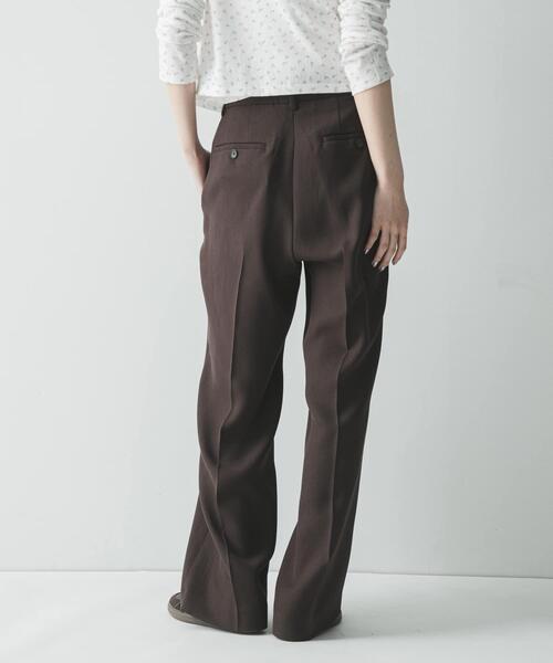 URBAN RESEARCH(アーバンリサーチ)の「ダブルクロスキュプラストレートパンツ(その他パンツ・レディース・チャコールグレー/ネイビー/ブラウン・38/42/36/40)」の17枚目の写真