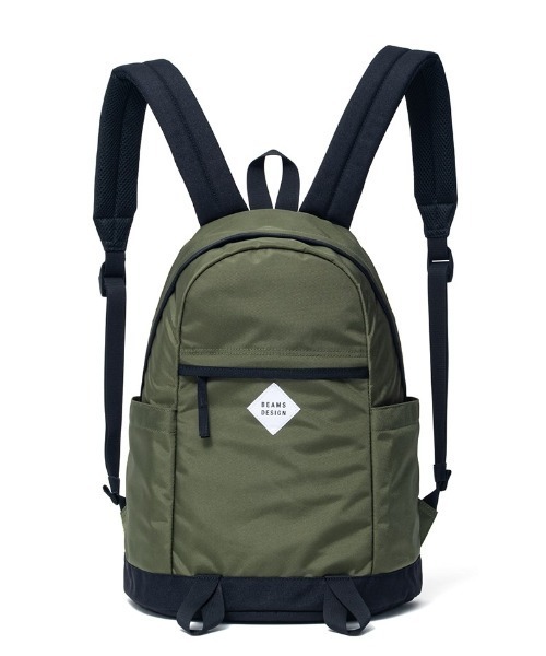 BEAMS DESIGN(ビームス デザイン)の「BEAMS DESIGN (ビームスデザイン)Slash バックパック(バックパック/リュック・メンズ・グリーン/カーキ/ブラック/パープル/ベージュ・FREE)」の3枚目の写真