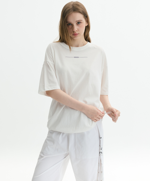 KRUXH(クルクス)の「ペガサスドローストリングTオフホワイト(Tシャツ/カットソー・レディース・その他・1/2)」の2枚目の写真