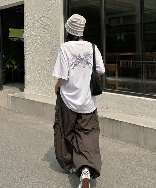 KRUXH(クルクス)の「ペガサスドローストリングTオフホワイト(Tシャツ/カットソー・レディース・その他・1/2)」の8枚目の写真