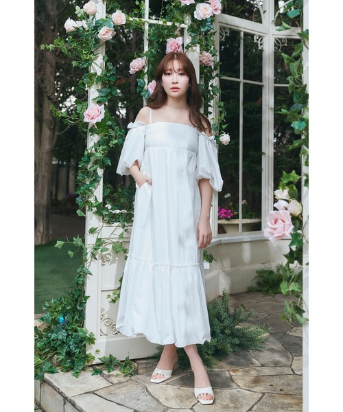 ワンピース Mia Volume Sleeve Dress Mia Volume Sleeve Dress（ワンピース）｜Her lip to（ハーリップ