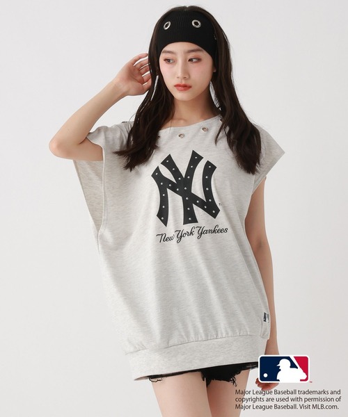 repipi armario(レピピ アルマリオ)の「【MLB】アイレットオフショルワンピース(ワンピース・キッズ・その他2/その他3/その他1・MEDIUM/LARGE)」の9枚目の写真