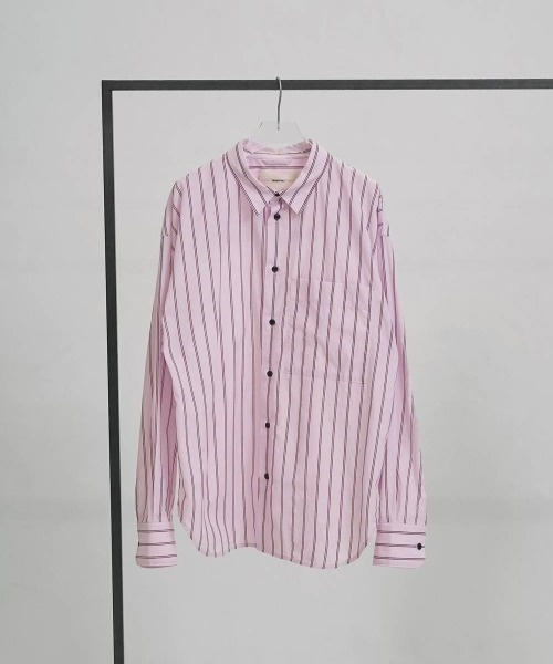 TODAYFUL/トゥデイフル】Stripe Pocket Shirts/ストライプポケット