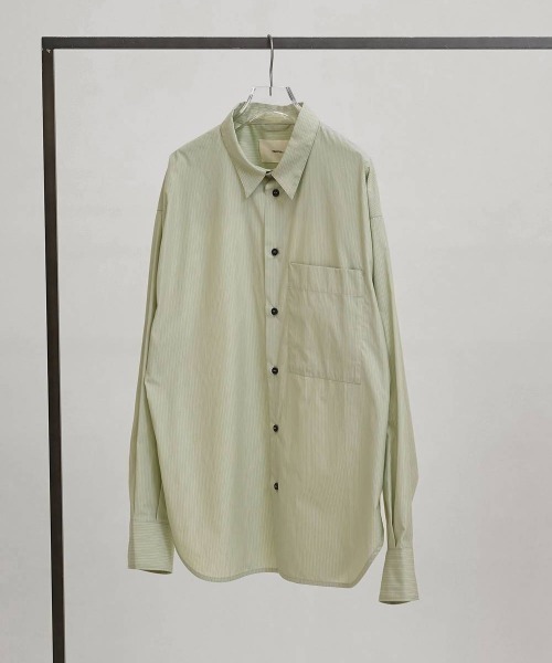 TODAYFUL(トゥデイフル)の「【TODAYFUL/トゥデイフル】Stripe Pocket Shirts/ストライプポケットシャツ(シャツ/ブラウス・レディース・ライトブルー/ピンク/モカ/ミント・FREE)」の15枚目の写真