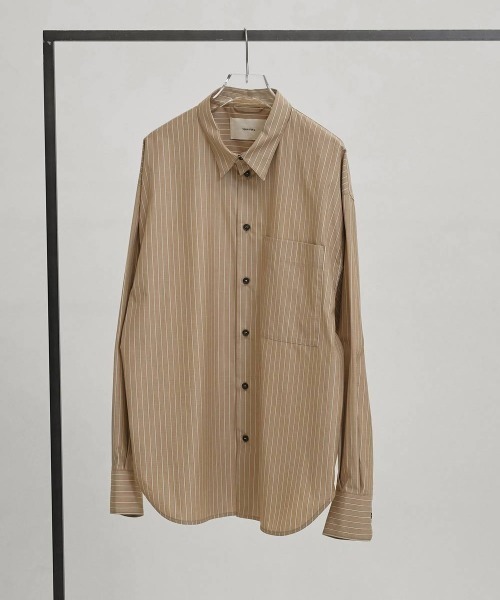TODAYFUL/トゥデイフル】Stripe Pocket Shirts/ストライプポケット