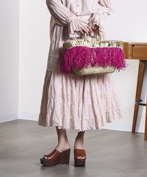 ROSE BUD | (mag.by c)STRIPE CIRCLE SKIRT(スカート)