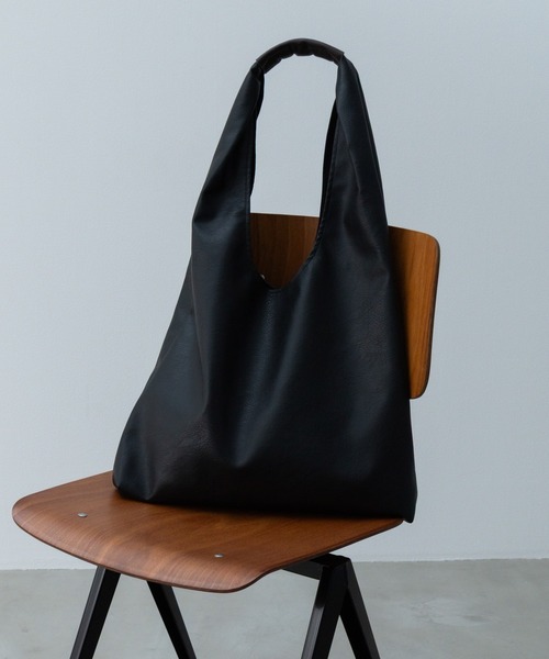 SINSS(シンス)の「One handle bag / ワンハンドルバッグ(トートバッグ・メンズ・ブラック/ダークブラウン・FREE)」の17枚目の写真