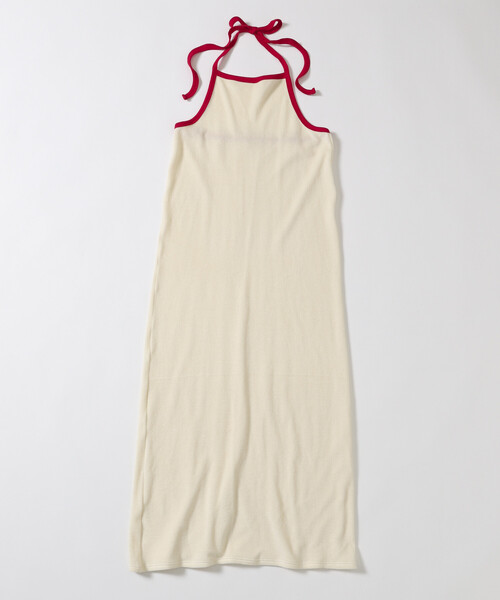 Firsthand(ファーストハンド)の「CHANTECLAIR × Firsthand/シャンテクレール 別注 Pile Camisole Dress / パイル キャミソール ドレス(ワンピース・レディース・ネイビー/オフホワイト・ONE SIZE)」の13枚目の写真