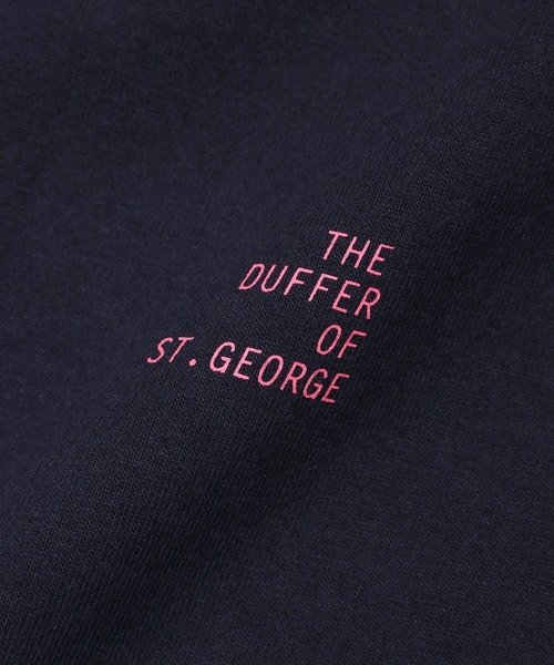 The DUFFER of ST.GEORGE(ザダファーオブセントジョージ)の「8oz HEAVY WEIGHT COTTON ROLL-UP SLEEVE TEE:セットアップ対応 ヘビーウェイト ロールアップTシャツ / 厚手Tシャツ / こなれ感 / レギュラーフィット(Tシャツ/カットソー・メンズ・オフホワイト/スミクロ/ベージュ/ネイビー・X-LARGE/LARGE/MEDIUM/SMALL)」の10枚目の写真