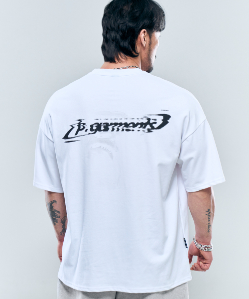 PHYSICAL GARMENTS（フィジカルガーメンツ）の「P2502 コットンメッシュ ワイルドジャイアント 半袖 [3COLOR]（Tシャツ/カットソー・メンズ・ブラック/ホワイト/チャコール・MEDIUM/LARGE/X-LARGE/XX-LARGE）」の5枚目の写真