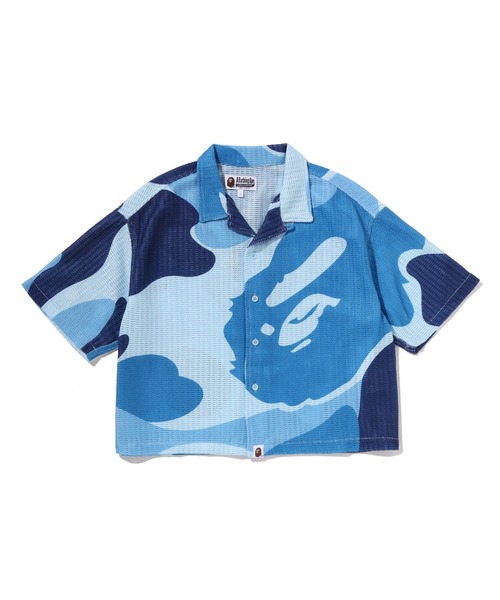 MEGA ABC CAMO OPEN COLLAR SHIRT（シャツ/ブラウス）｜A BATHING APE