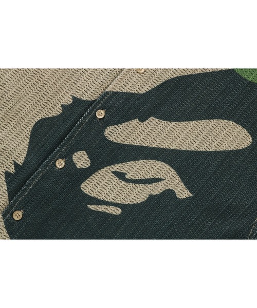 A BATHING APE（アベイシングエイプ）の「MEGA ABC CAMO OPEN COLLAR SHIRT（シャツ/ブラウス・レディース・グリーン/ブルー/ピンク・MEDIUM/SMALL）」の7枚目の写真