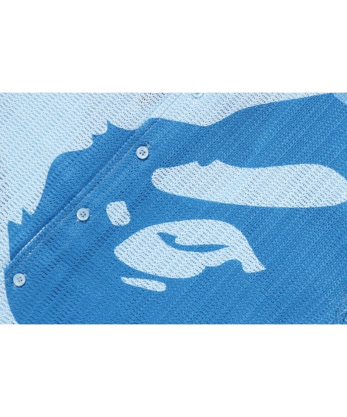 A BATHING APE（アベイシングエイプ）の「MEGA ABC CAMO OPEN COLLAR SHIRT（シャツ/ブラウス・レディース・グリーン/ブルー/ピンク・MEDIUM/SMALL）」の8枚目の写真