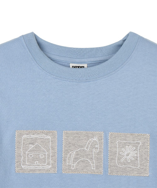DANDEL(ダンデル)の「DD horse gallery tee (SKY BLUE)(Tシャツ/カットソー・レディース・その他・2/1)」の2枚目の写真
