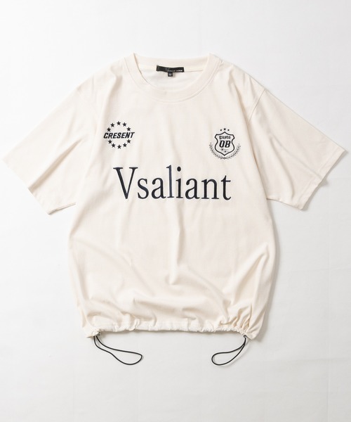 JOHN'S CLOSET(ジョンズクローゼット)の「【13】フロントロゴ刺繍 ドローコード付き ゲームシャツ(Tシャツ/カットソー・メンズ・ピンク/ブラック/アイボリー・MEDIUM/LARGE)」の10枚目の写真