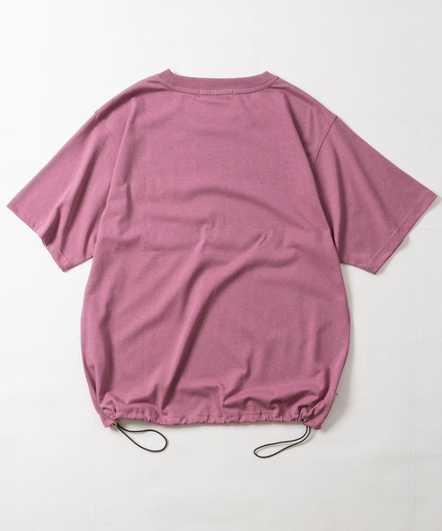 JOHN'S CLOSET(ジョンズクローゼット)の「【13】フロントロゴ刺繍 ドローコード付き ゲームシャツ(Tシャツ/カットソー・メンズ・ピンク/ブラック/アイボリー・MEDIUM/LARGE)」の19枚目の写真