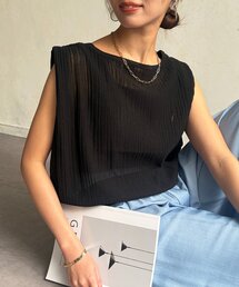 Chez toi（シェトワ）の「プリーツドルマンニットプルオーバー（ニット/セーター）」
