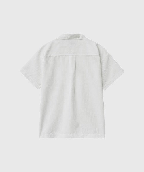 GENERAL IDEA(ジェネラルアイデア)の「【GENERAL IDEA】シアサッカーカラーハーフシャツ / SEERSUCKER HALF SLEEVE SHIRT(シャツ/ブラウス・レディース・ベージュ/ホワイト・L/M/S)」の9枚目の写真