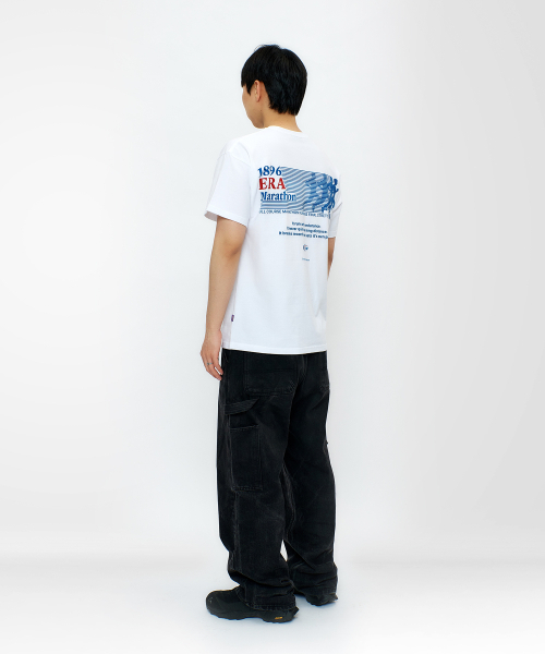 LAUGHER(ラファー)の「マラソンTシャツ - ホワイト(Tシャツ/カットソー・レディース・ホワイト・LARGE/X-LARGE/MEDIUM)」の11枚目の写真