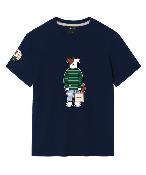 OKSTAR(オクスター)の「カジュアルブロドックバンファルティ(Tシャツ/カットソー・レディース・ホワイト/ブラック/ネイビー/グレー/ダークグリーン/ベージュ/ダークブルー/クリーム/ライトグレー/ライトベージュ/ダークグレー/カーキ・SMALL/MEDIUM/LARGE/X-LARGE/2XL/3XL/4XL)」の11枚目の写真