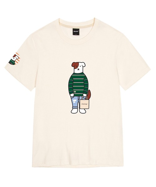 OKSTAR(オクスター)の「カジュアルブロドックバンファルティ(Tシャツ/カットソー・レディース・ホワイト/ブラック/ネイビー/グレー/ダークグリーン/ベージュ/ダークブルー/クリーム/ライトグレー/ライトベージュ/ダークグレー/カーキ・SMALL/MEDIUM/LARGE/X-LARGE/2XL/3XL/4XL)」の7枚目の写真