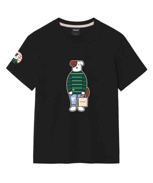 OKSTAR(オクスター)の「カジュアルブロドックバンファルティ(Tシャツ/カットソー・レディース・ホワイト/ブラック/ネイビー/グレー/ダークグリーン/ベージュ/ダークブルー/クリーム/ライトグレー/ライトベージュ/ダークグレー/カーキ・SMALL/MEDIUM/LARGE/X-LARGE/2XL/3XL/4XL)」の13枚目の写真