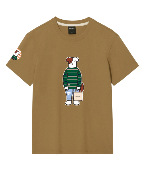OKSTAR(オクスター)の「カジュアルブロドックバンファルティ(Tシャツ/カットソー・レディース・ホワイト/ブラック/ネイビー/グレー/ダークグリーン/ベージュ/ダークブルー/クリーム/ライトグレー/ライトベージュ/ダークグレー/カーキ・SMALL/MEDIUM/LARGE/X-LARGE/2XL/3XL/4XL)」の18枚目の写真