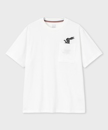 "Rabbit Pocket" 半袖Tシャツ / 263505 919TP