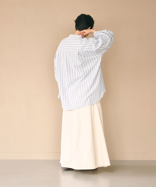 kha:ki（カーキ）の「「KHA:KI / カーキ」GOLD DOT SHIRT（シャツ/ブラウス・レディース・ブルー/ホワイト/チェック・1/2）」の15枚目の写真
