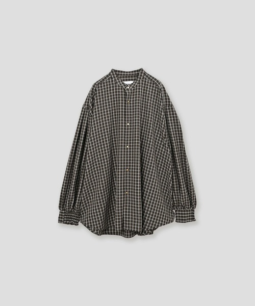 kha:ki（カーキ）の「「KHA:KI / カーキ」GOLD DOT SHIRT（シャツ/ブラウス・レディース・ブルー/ホワイト/チェック・1/2）」の22枚目の写真