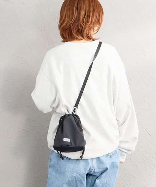Columbia（コロンビア）の「【WEB先行予約】[Columbia/コロンビア] BYSIDE ドローストリング ナイロンショルダーバッグ（WEB限定）（ショルダーバッグ・レディース・ブラック・ONE SIZE）」の12枚目の写真