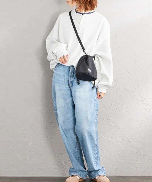 Columbia（コロンビア）の「【WEB先行予約】[Columbia/コロンビア] BYSIDE ドローストリング ナイロンショルダーバッグ（WEB限定）（ショルダーバッグ・レディース・ブラック・ONE SIZE）」の13枚目の写真