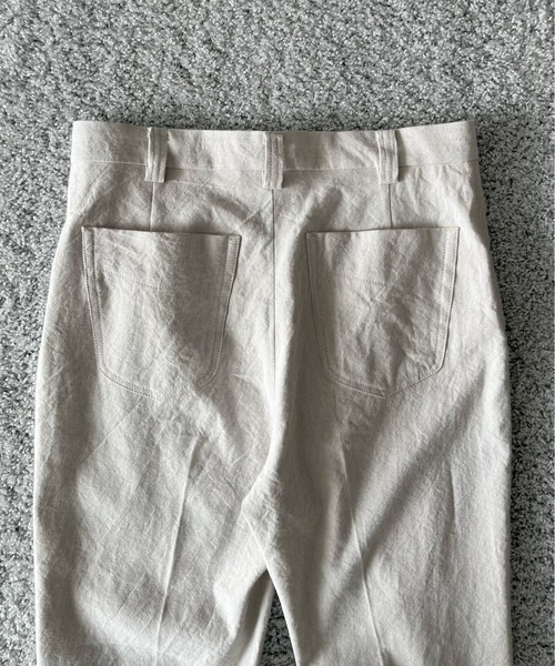 saby(サバイ)の「【EXCLUSIVE】saby The wide flare trouser(スラックス・メンズ・ライトブラウン/キナリ・1/2)」の14枚目の写真