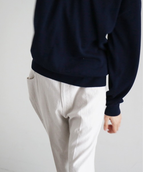 saby(サバイ)の「【EXCLUSIVE】saby The wide flare trouser(スラックス・メンズ・ライトブラウン/キナリ・1/2)」の9枚目の写真