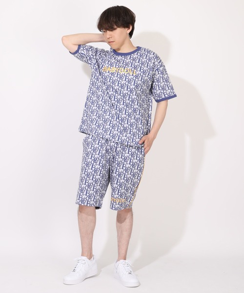 BABYDOLL(ベビードール)の「親子お揃い 1stモノグラムTシャツ 1793A (ボトムス別売)(Tシャツ/カットソー・メンズ・アッシュグレー/ネイビー・ユニセックスM/ユニセックスL/ユニセックスXL/ユニセックスS)」の10枚目の写真