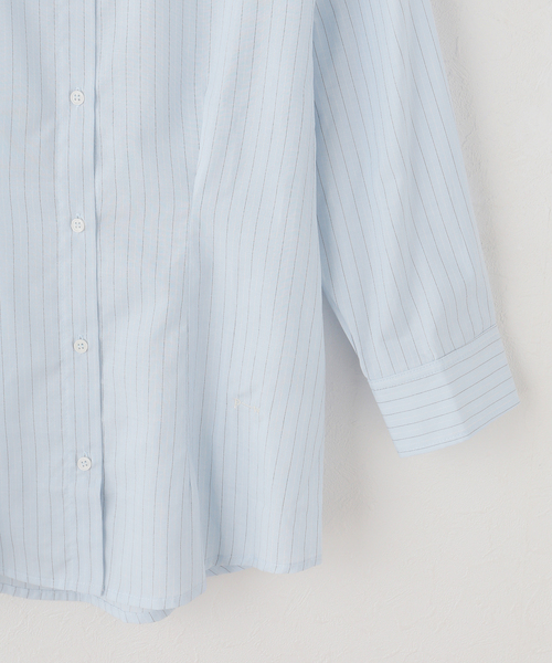 Paloma Wool(パロマウール)の「PALOMA WOOL / パロマウール BRUNA(シャツ/ブラウス・レディース・ブルー・X-SMALL/SMALL)」の3枚目の写真