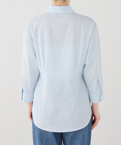 Paloma Wool(パロマウール)の「PALOMA WOOL / パロマウール BRUNA(シャツ/ブラウス・レディース・ブルー・X-SMALL/SMALL)」の11枚目の写真