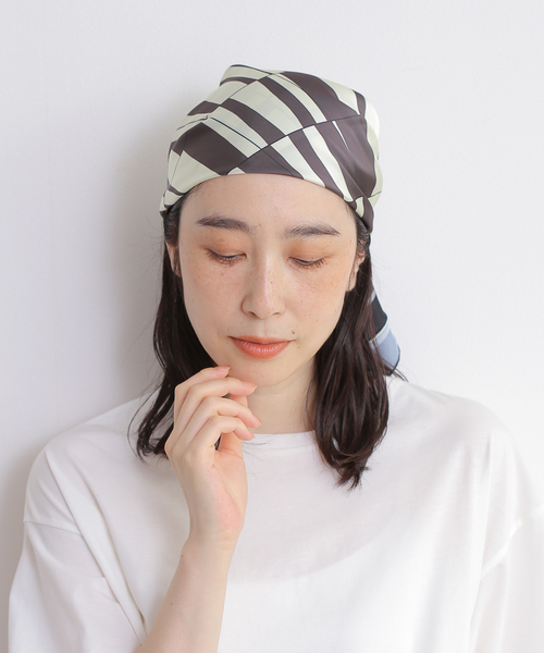 JOURNAL STANDARD(ジャーナルスタンダード)の「別注pinkpepperベッチュウキカスカーフ(バンダナ/スカーフ・レディース・ブラック系その他/レッド・FREE)」の9枚目の写真