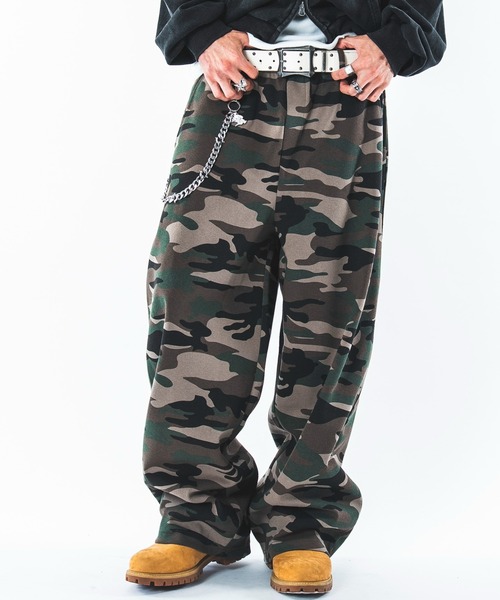 SHORT ROUND(ショートラウンド)の「SHORT ROUND/【26年春夏新作】ライトスウェットフェザーモチーフパンツ(スウェットパンツ・メンズ・ブラック/グレー/その他1・LARGE/MEDIUM)」の7枚目の写真